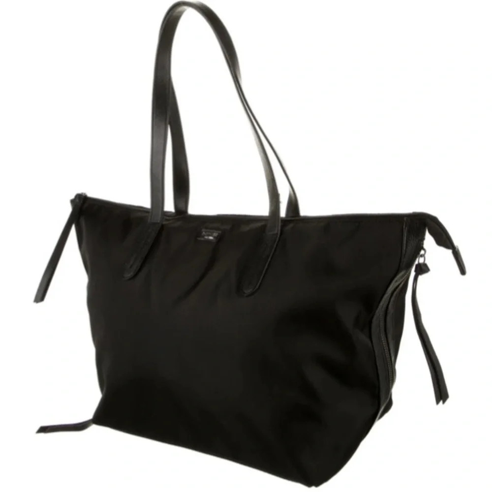 Botkier Black Nylon Bond Tote Bag